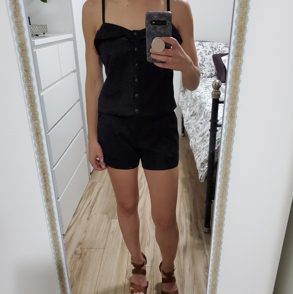 Like New - Dynamite Black Romper - Small - Picture 1 of 2